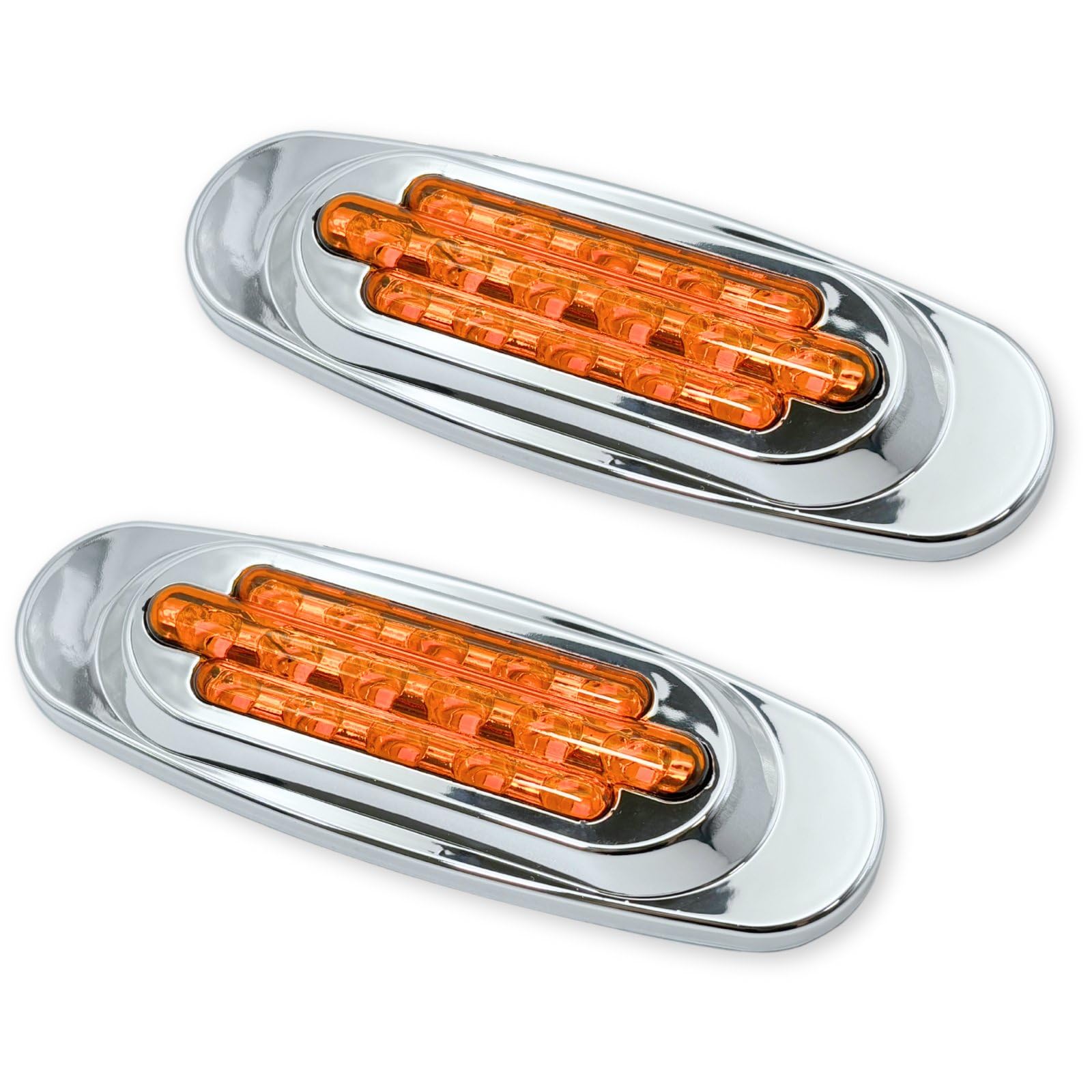 Amazon.co.jp: MARUHADO サイドマーカー 車高灯 角マーカー LED 24v